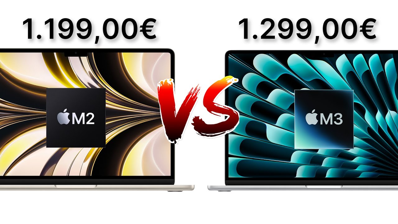 M2 MacBook Air oder M3 MacBook Air? Alle Unterschiede erklärt!