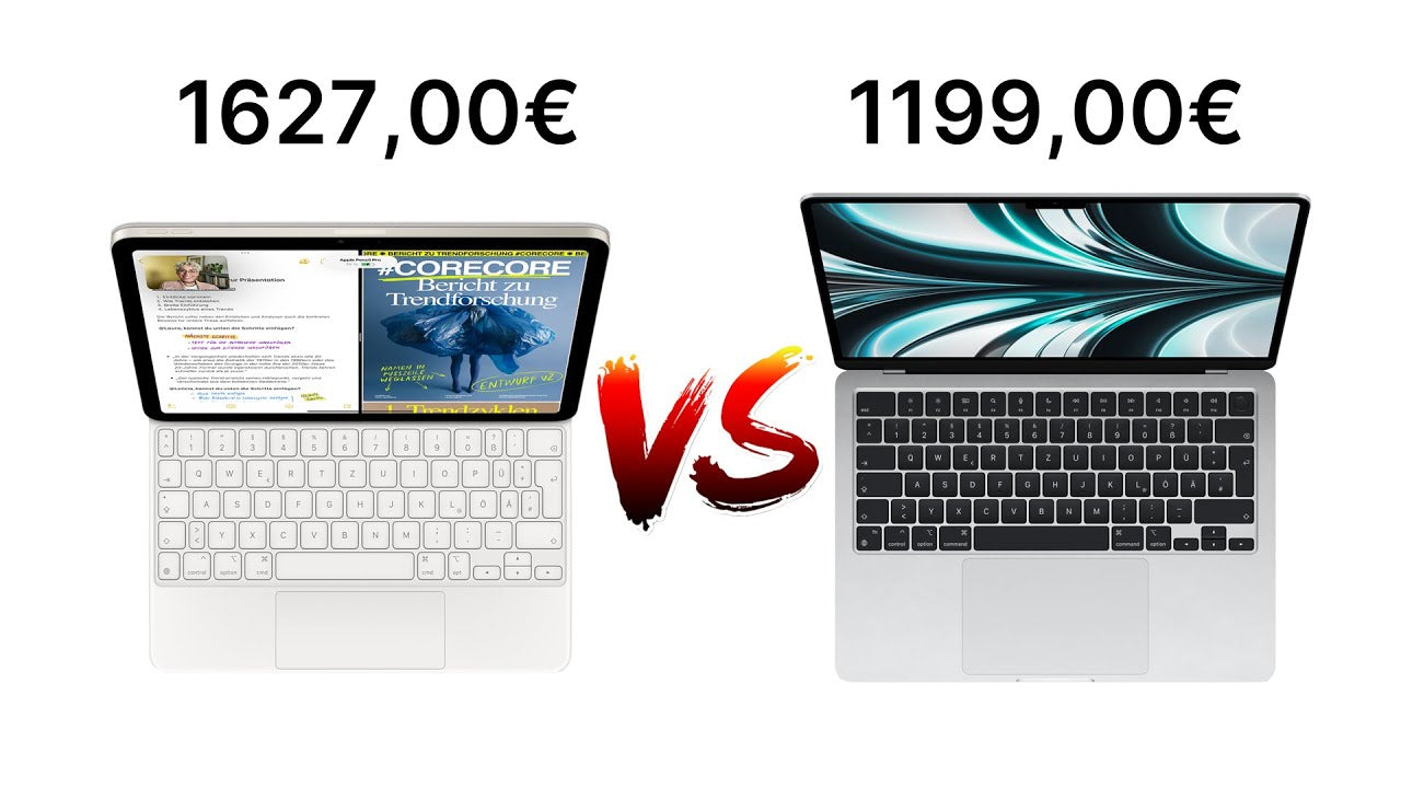 13" iPad Air oder 13" MacBook Air: Das musst du vor dem Kauf wissen!