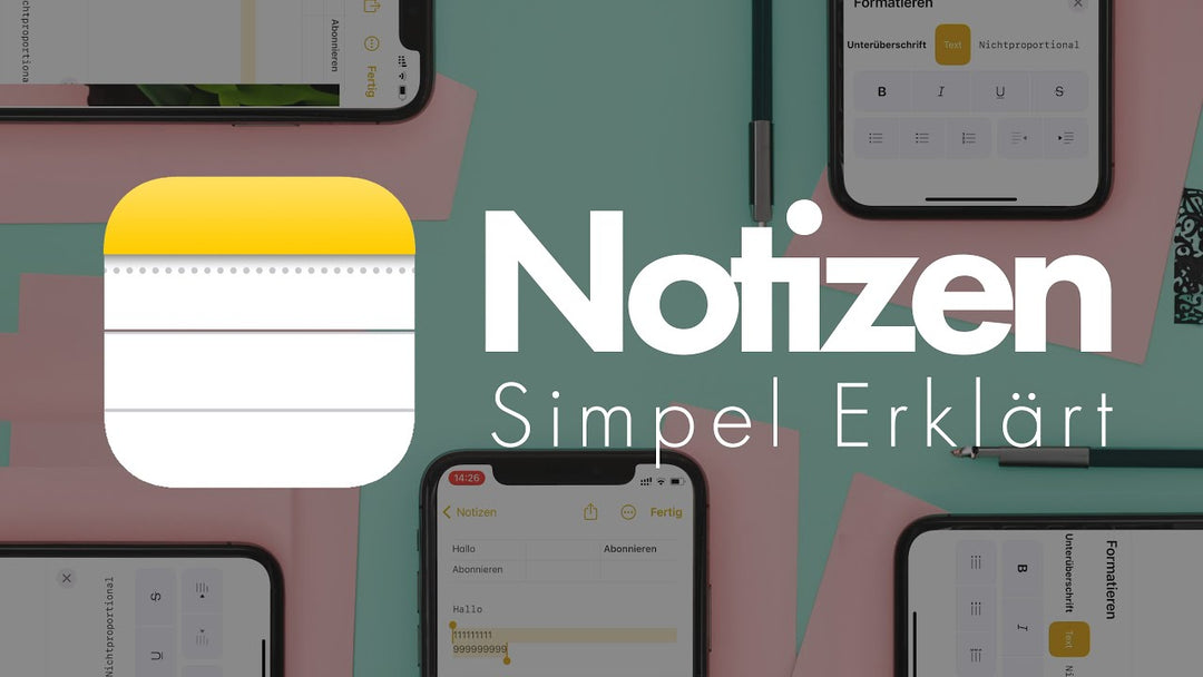 Apple Notizen App: So nutzt Du das volle Potential! (App Tutorial)