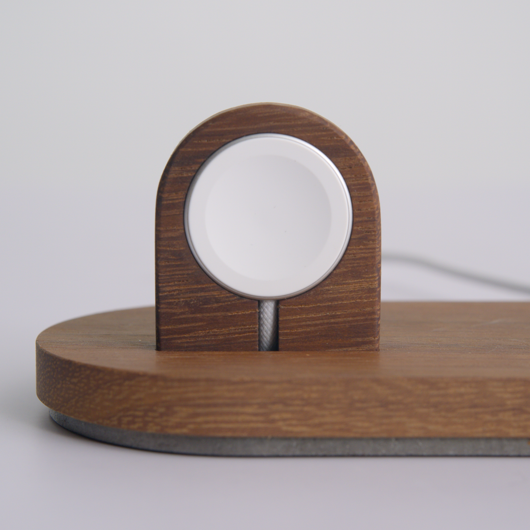 MoeKit Dock Duo: MagSafe Charger & Apple Watch Halterung