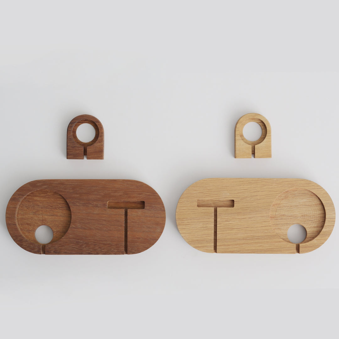 MoeKit Dock Duo: MagSafe Charger & Apple Watch Halterung