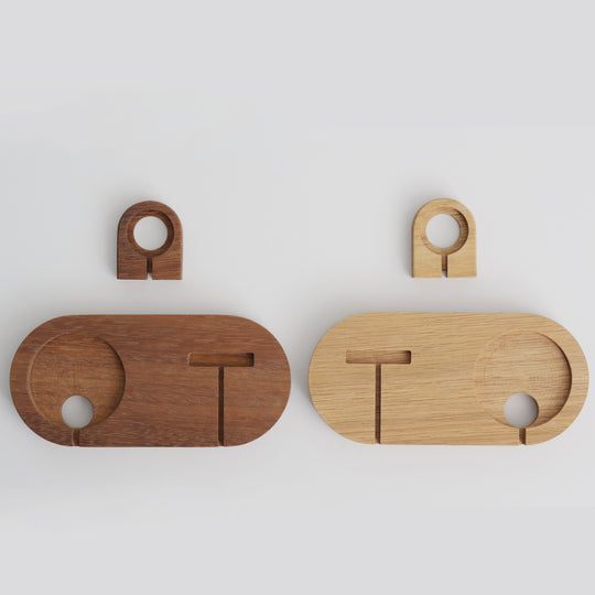 MoeKit Dock Duo: MagSafe Charger & Apple Watch Halterung