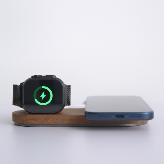 MoeKit Dock Duo: MagSafe Charger & Apple Watch Halterung